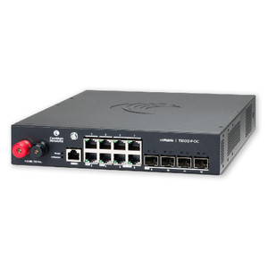 Cambium Networks cnMatrix TX1012-P-DC, DC Powered Intelligent Ethernet PoE Switch, 8x 1Gbps and 4x SFP+ (MXTX1012GxPA21)